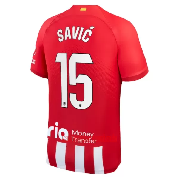 Camisolas Atlético Madrid Stefan Savic 15 Equipamento Principal 23/24