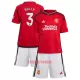 Camisolas Manchester United Bailly 3 Criança Equipamento Principal 23/24