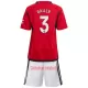 Camisolas Manchester United Bailly 3 Criança Equipamento Principal 23/24