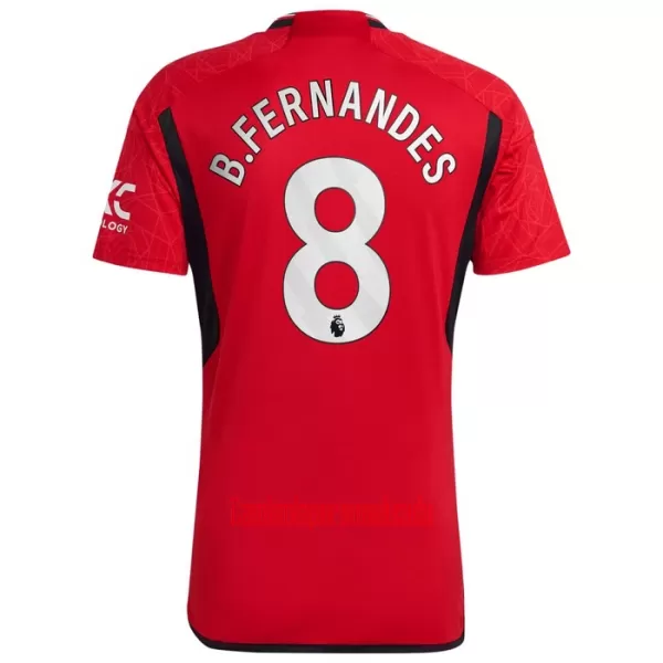 Camisolas Manchester United Bruno Fernandes 8 Equipamento Principal 23/24