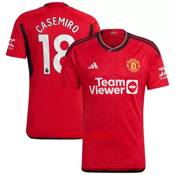 Camisolas Manchester United Casemiro 18 Equipamento Principal 23/24