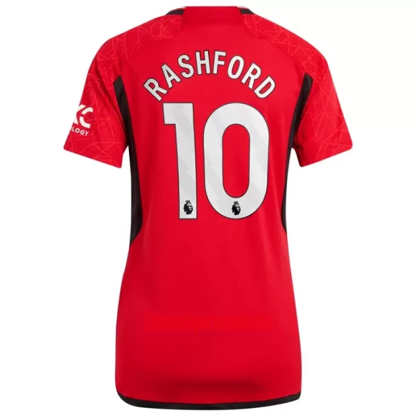 Camisolas Manchester United Marcus Rashford 10 Mulher Equipamento Principal 23/24