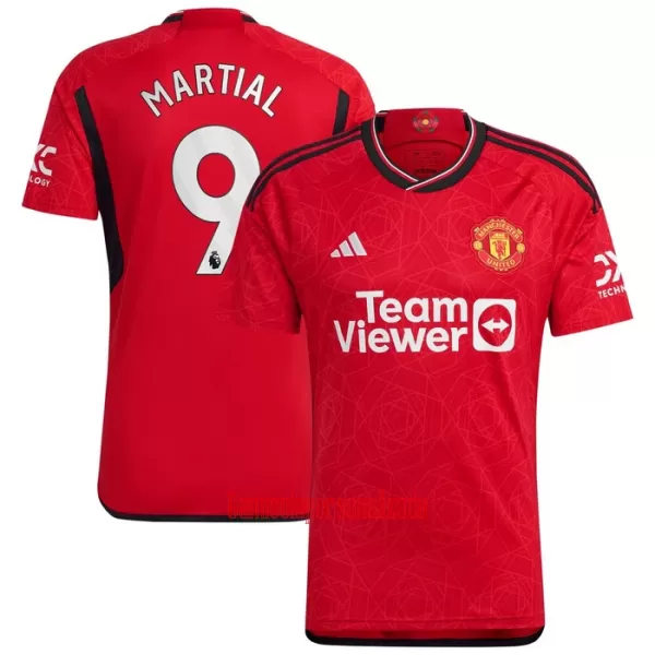 Camisolas Manchester United Martial 9 Equipamento Principal 23/24