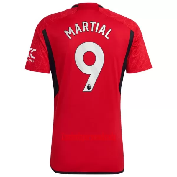 Camisolas Manchester United Martial 9 Equipamento Principal 23/24