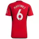 Camisolas Manchester United Martinez 6 Equipamento Principal 23/24