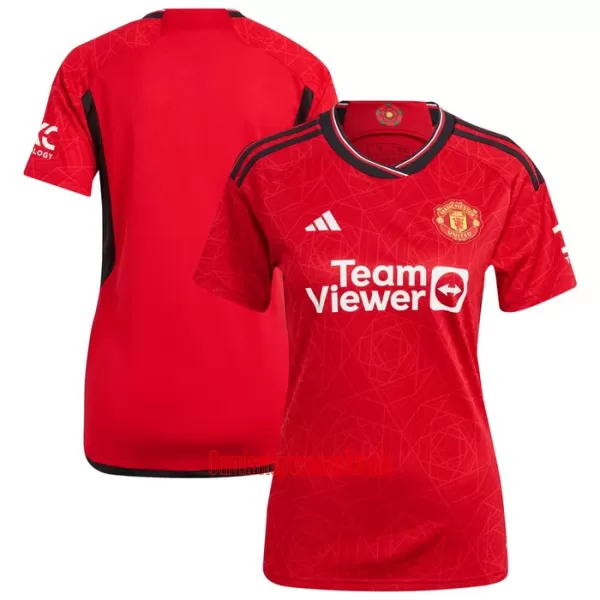 Camisolas Manchester United Mulher Equipamento Principal 23/24