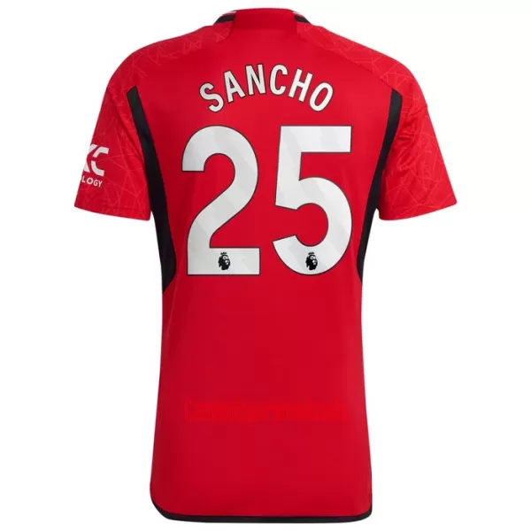 Camisolas Manchester United Sancho 25 Equipamento Principal 23/24