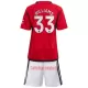 Camisolas Manchester United Williams 33 Criança Equipamento Principal 23/24