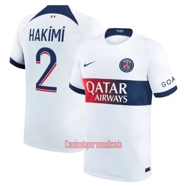 Camisolas Paris Saint-Germain Achraf Hakimi 2 Equipamento Alternativo 23/24