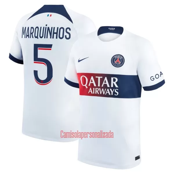 Camisolas Paris Saint-Germain Marquinhos 5 Equipamento Alternativo 23/24