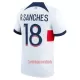 Camisolas Paris Saint-Germain R.Sanches 18 Equipamento Alternativo 23/24