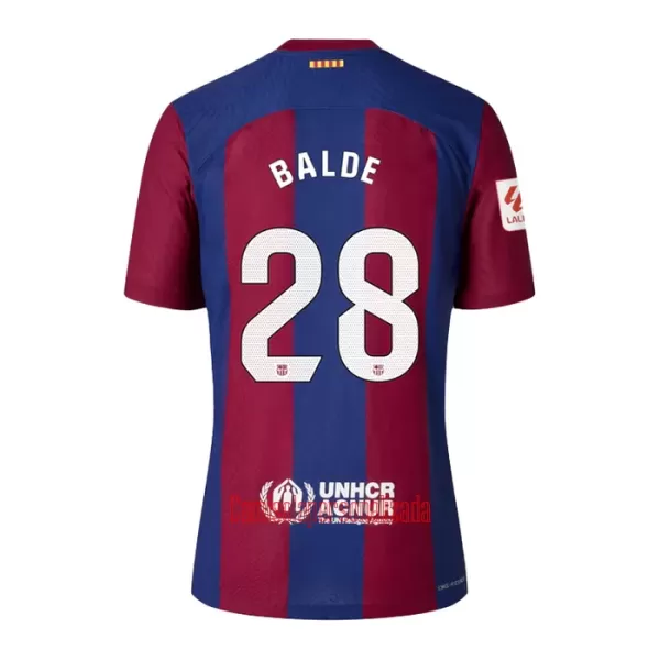 Camisolas FC Barcelona Balde 28 Criança Equipamento Principal 23/24