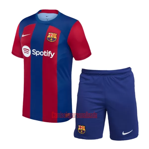 Camisolas FC Barcelona Criança Equipamento Principal 23/24