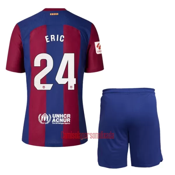 Camisolas FC Barcelona Eric 24 Criança Equipamento Principal 23/24