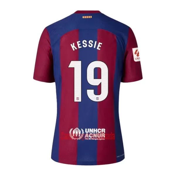 Camisolas FC Barcelona Kessie 19 Criança Equipamento Principal 23/24