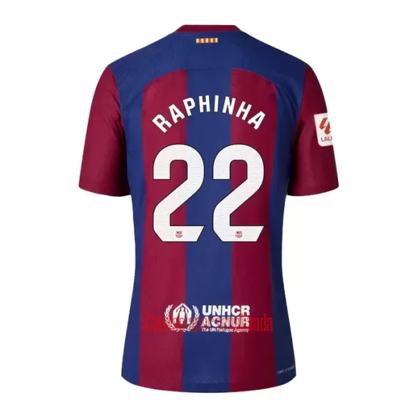 Camisolas FC Barcelona Raphinha 22 Criança Equipamento Principal 23/24