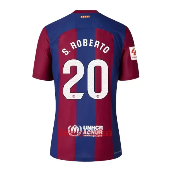 Camisolas FC Barcelona S. Roberto 20 Criança Equipamento Principal 23/24