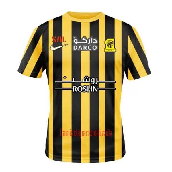 Camisolas Al-Ittihad FC Criança Equipamento Principal 22/23