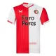 Camisolas Feyenoord Rotterdam Criança Equipamento Principal 23/24