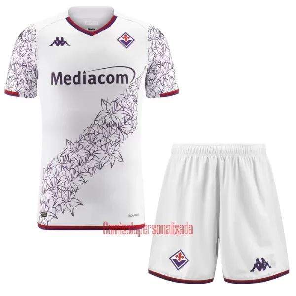 Camisolas Fiorentina Criança Equipamento Alternativo 23/24