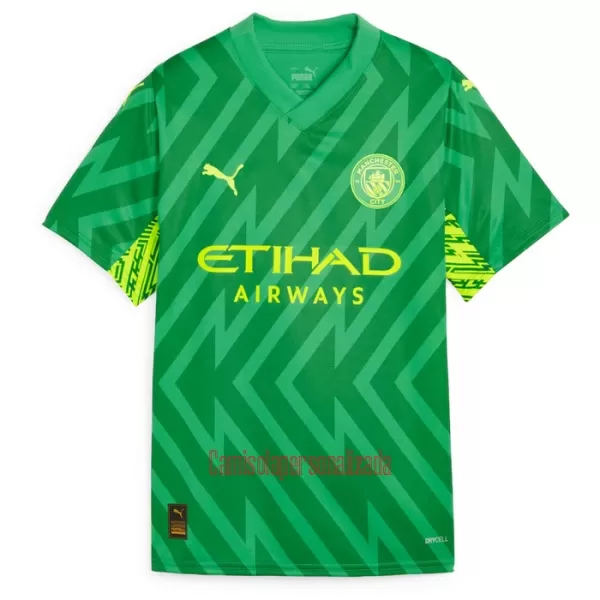 Camisolas Guarda Redes Manchester City Champions of Europe Equipamento Principal 23/24