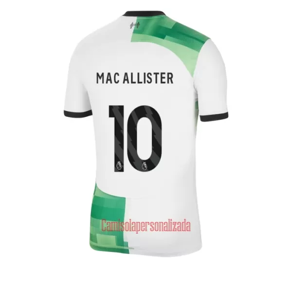 Camisolas Liverpool Alexis Mac Allister 10 Equipamento Alternativo 23/24