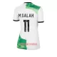 Camisolas Liverpool Mohamed Salah 11 Mulher Equipamento Alternativo 23/24