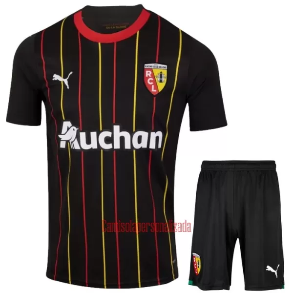 Camisolas RC LENS Criança Equipamento Alternativo 23/24