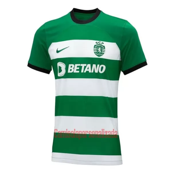 Camisolas Sporting CP Criança Equipamento Principal 23/24