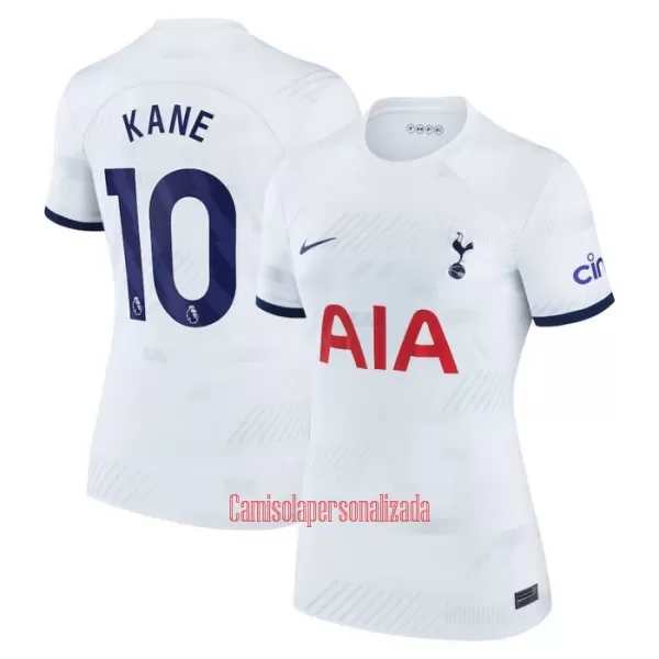 Camisolas Tottenham Hotspur Harry Kane 10 Mulher Equipamento Principal 23/24