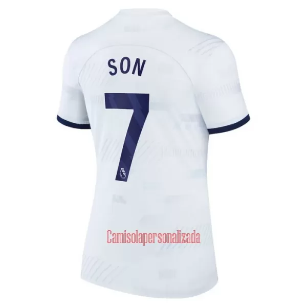 Camisolas Tottenham Hotspur Heung-min Son 7 Mulher Equipamento Principal 23/24