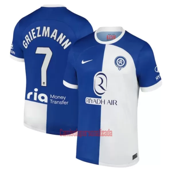 Camisolas Atlético Madrid Antoine Griezmann 7 Equipamento Alternativo 23/24