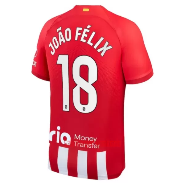 Camisolas Atlético Madrid João Félix 18 Criança Equipamento Principal 23/24