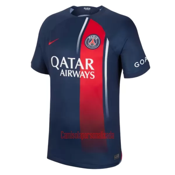 Camisolas Paris Saint-Germain Ousmane Dembélé 10 Criança Equipamento Principal 23/24