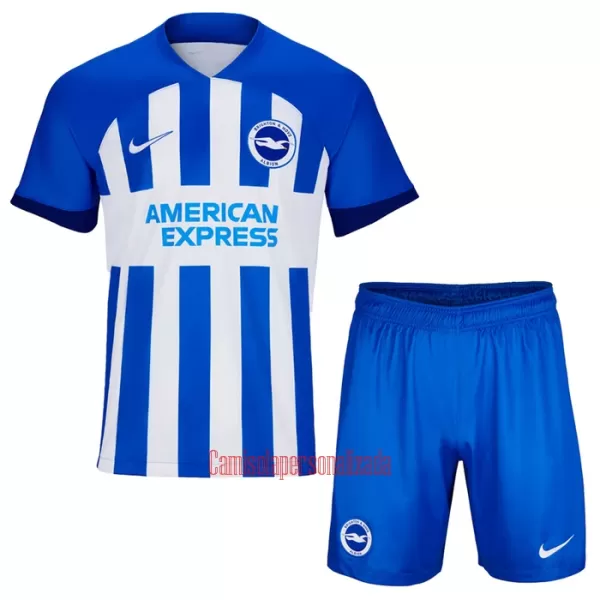 Camisolas Brighton Hove Albion Criança Equipamento Principal 23/24