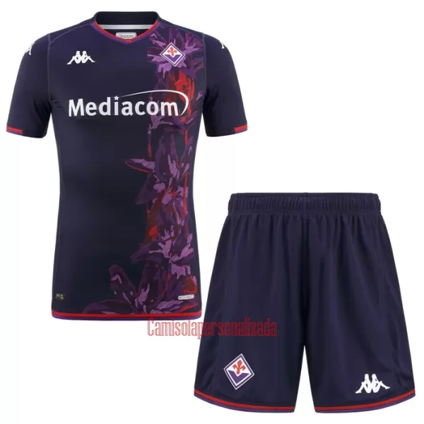 Camisolas Fiorentina Criança Equipamento Terceiro 23/24