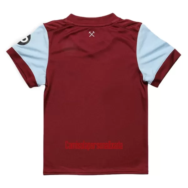 Camisolas West Ham United Criança Equipamento Principal 23/24