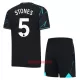 Camisolas Manchester City John Stones 5 Criança Equipamento Terceiro 23/24