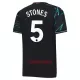 Camisolas Manchester City John Stones 5 Criança Equipamento Terceiro 23/24