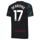 Camisolas Manchester City Kevin De Bruyne 17 Equipamento Terceiro 23/24