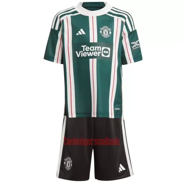 Camisolas Manchester United Antony Santos 21 Criança Equipamento Alternativo 23/24