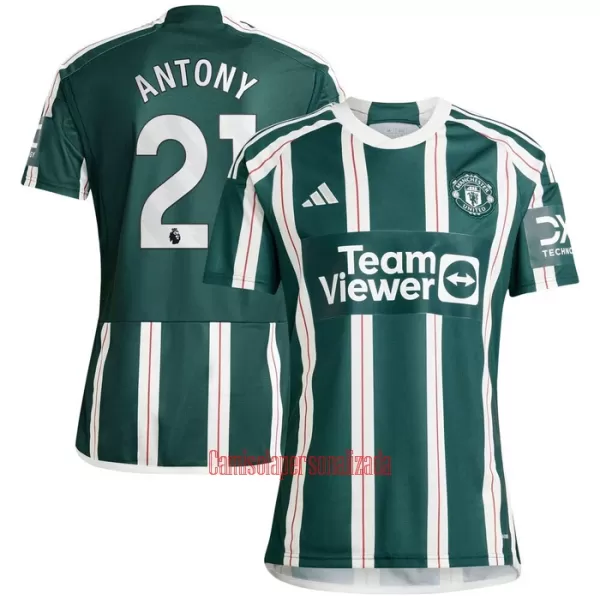 Camisolas Manchester United Antony Santos 21 Equipamento Alternativo 23/24