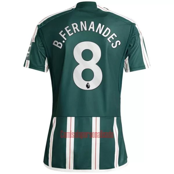 Camisolas Manchester United Bruno Fernandes 8 Equipamento Alternativo 23/24