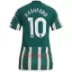 Camisolas Manchester United Marcus Rashford 10 Mulher Equipamento Alternativo 23/24