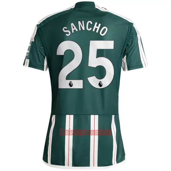 Camisolas Manchester United Sancho 25 Equipamento Alternativo 23/24