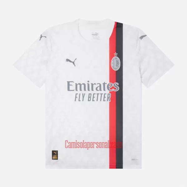 Camisolas AC Milan Kalulu 20 Criança Equipamento Alternativo 23/24