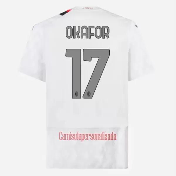 Camisolas AC Milan Okafor 17 Equipamento Alternativo 23/24