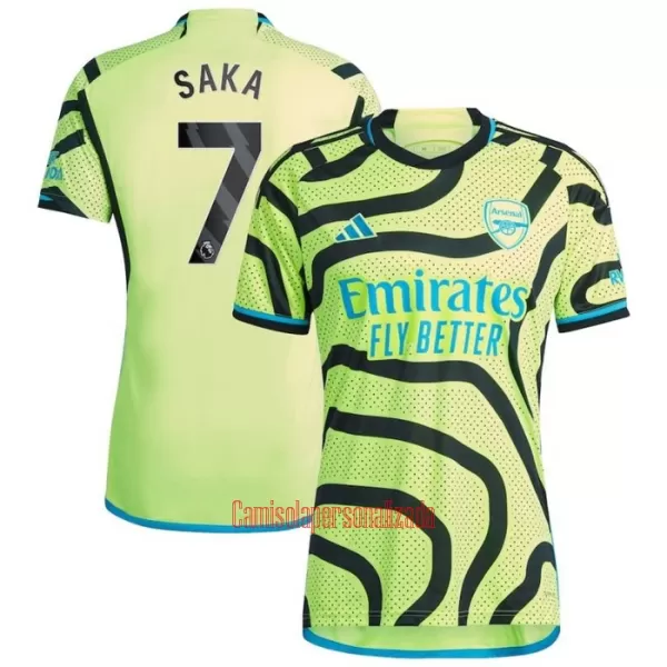 Camisolas Arsenal Bukayo Saka 7 Equipamento Alternativo 23/24