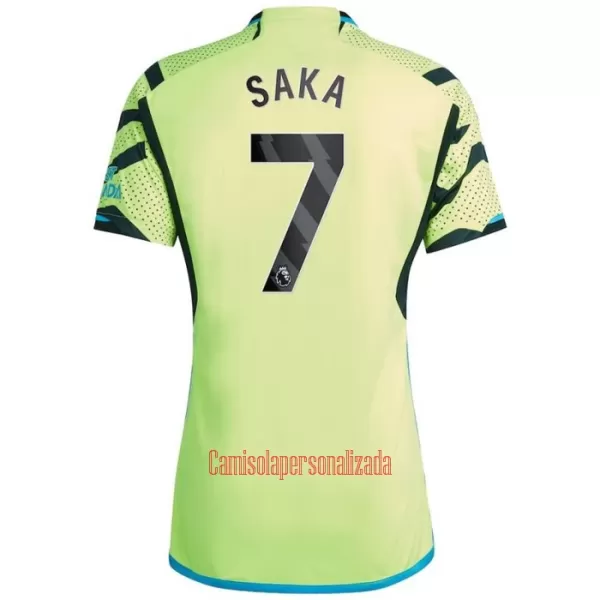 Camisolas Arsenal Bukayo Saka 7 Equipamento Alternativo 23/24