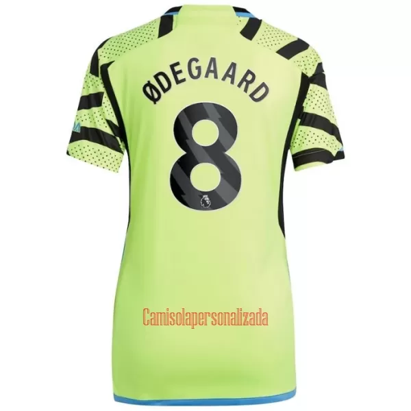 Camisolas Arsenal Martin Ødegaard 8 Mulher Equipamento Alternativo 23/24